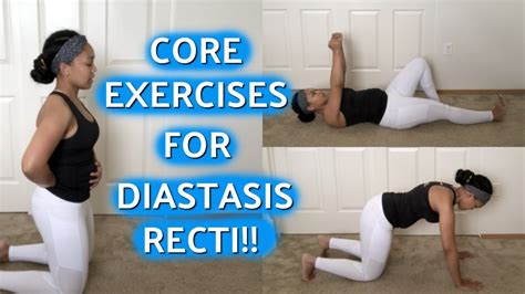 Postpartum Exercises For Diastasis Recti Youtube Otosection