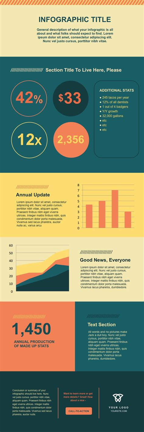 There are however plenty of infographic templates made available on the web. 15 Free Infographic Templates