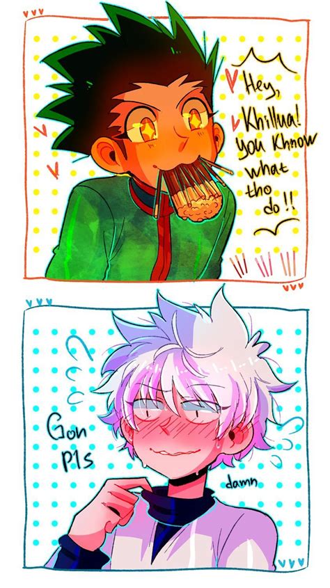 Pin On Gon X Killua