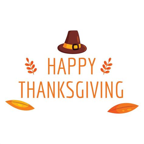 Happy Thanksgiving Text For Greeting Card Design 13403114 Vector Art At