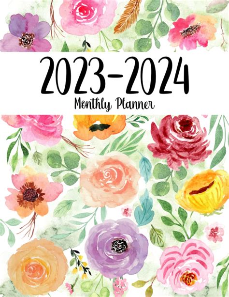 Buy 2023 2024 Monthly Planner 2 Years Monthly Planner 2023 2024