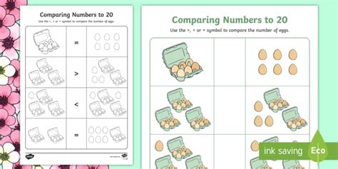 compare numbers   worksheet teacher