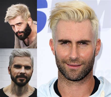 Platinum Blonde Mens Hairstyles To Be The Trend