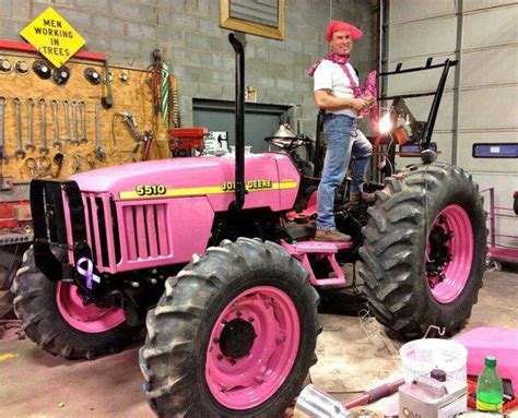 My Pink Tractor Pink Tractor Tractors Pink Car