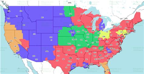 New England Patriots Buffalo Bills Coverage Map