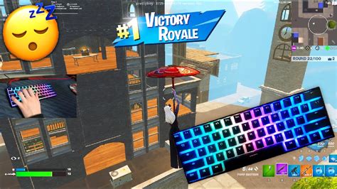 1 Hour Relaxing And Chill Keyboard And Mouse Sounds 😴 Asmr 😍 Fortnite
