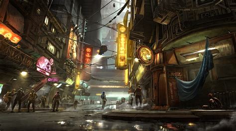 Online Crop Hd Wallpaper Star Wars Cyberpunk Scifi Artist