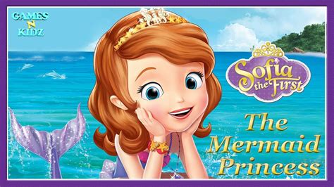 Sofia The First The Mermaid Princess Disney Junior Game For Kids
