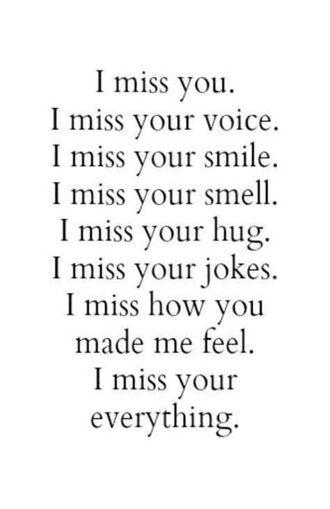 35 I Miss You Quotes For Her Girlfriend Quotes