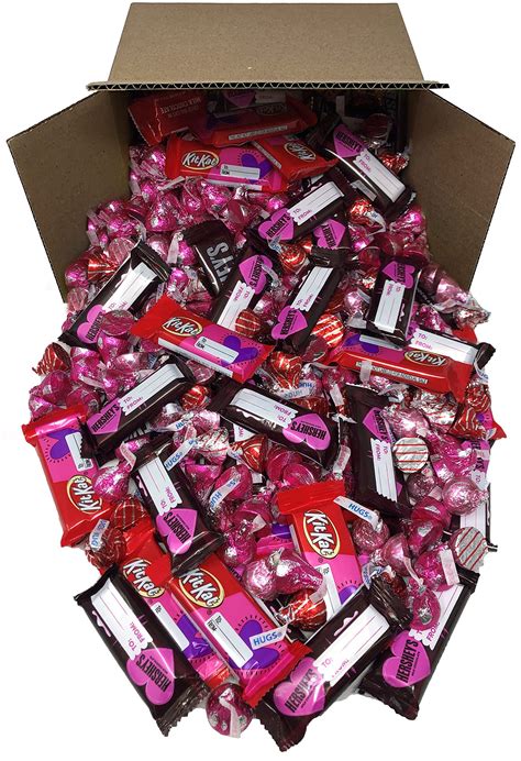 Valentine S Day Candy Bulk 5 Lb Box Individually Wrapped Valentine S Chocolate Candy Heart