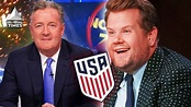“The loser gets to keep him and Piers Morgan”: James Corden Finds Real ...