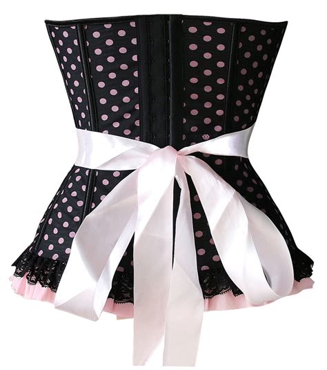 Pin Up Polka Dot Underwire Corset N