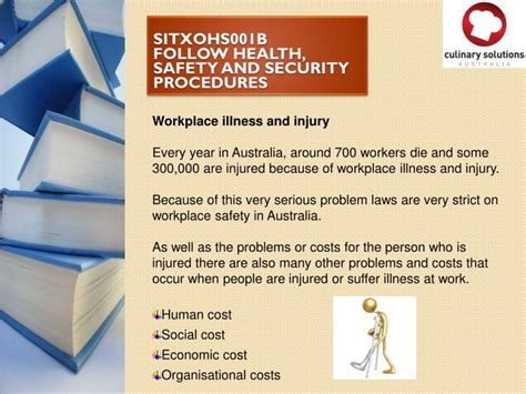 Ppt Sitxohs001b Follow Health Safety And Security Procedures