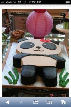 Panda Cake Party Girl Birthday Bear Birthday 19th Birthday
