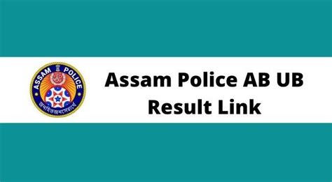 Assam Police Ab Ub Result Soon Link Slprbassam In Results
