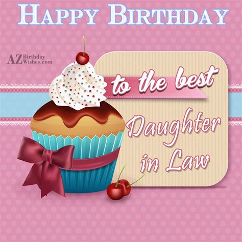 Birthday Wishes For Daughter In Law Birthday Images Pictures