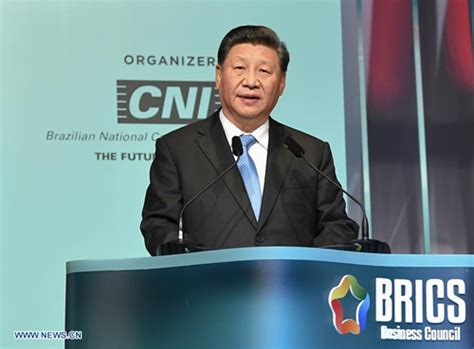Xi Urges Business Sectors Active Participation In Brics Cooperation