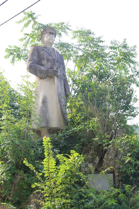 Overgrown Statue Photo