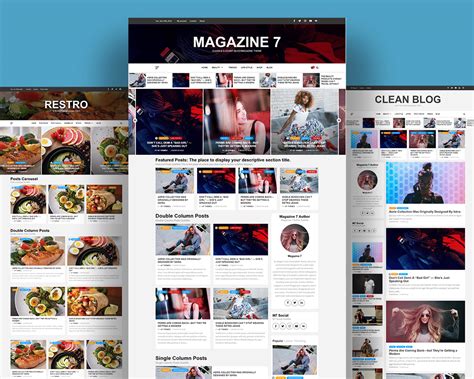 magazine 7 blog magazine and news wordpress theme designhooks