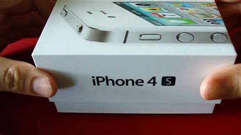 Iphone 4s Unboxing White Youtube