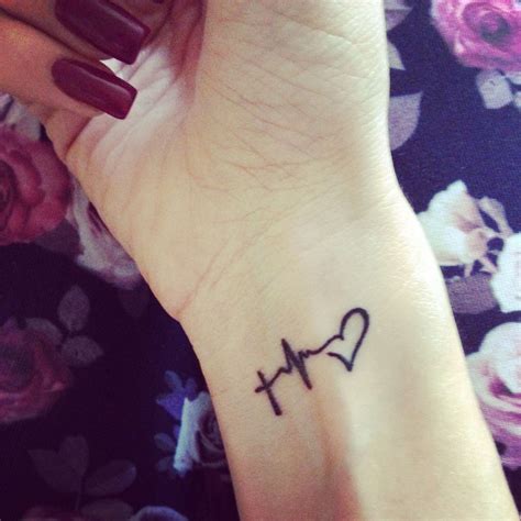 Small Tattoo On Wrist Faith Hope Love Tattoos Pinterest