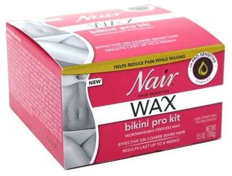 Nair Hair Remover Wax Bikini Pro Kit 6 Pack