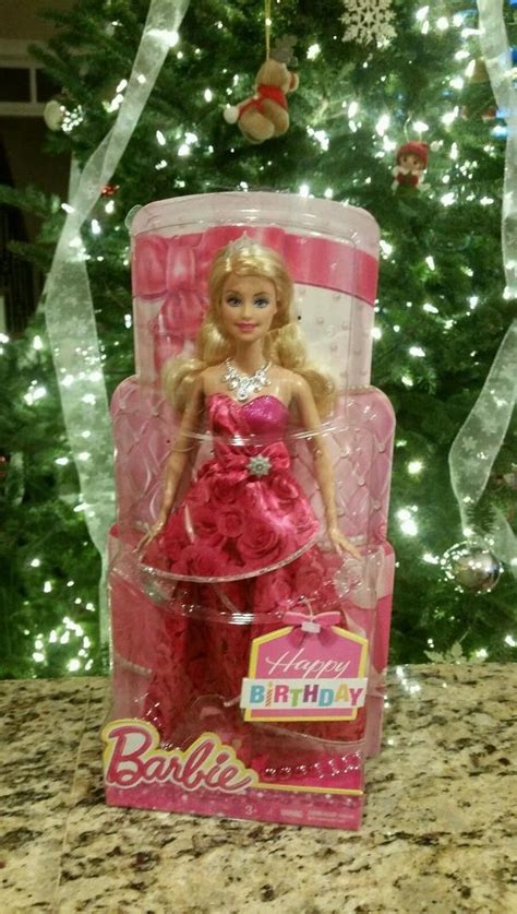 Mattel Barbie Happy Birthday Princess Fairytale Doll 2013 New 1878089072