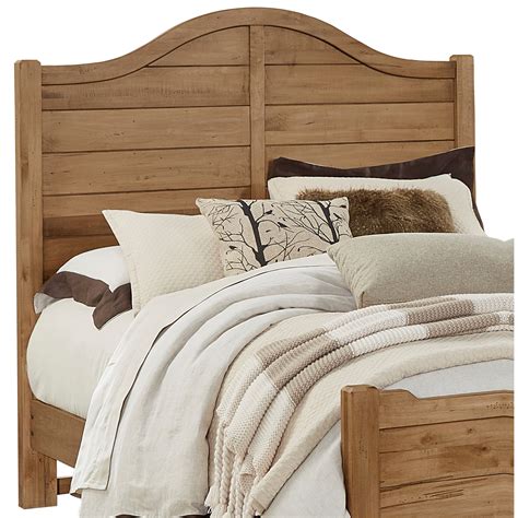 Vaughan Bassett American Maple Solid Wood King Shiplap Headboard