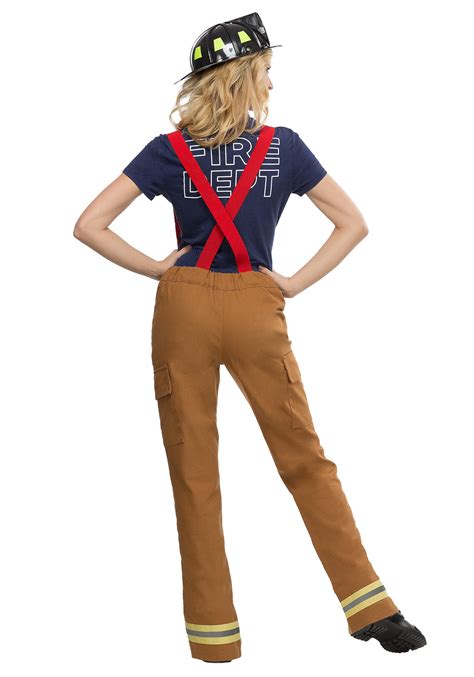 Fire Captain Plus Size Costume For Women