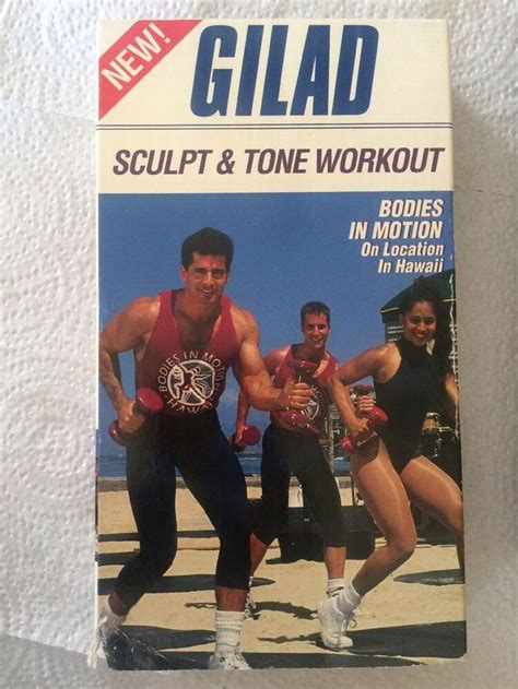 Gilad Sculpt Tone Workout Vhs For Sale Online Ebay