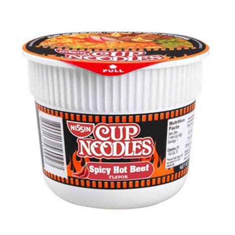 Nissin Cup Noodles Spicy Hot Beef G All Day Supermarket 35090 Hot Sex Picture