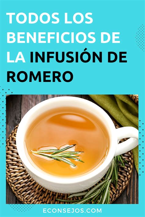 Infusión de Romero Como preparar Infusion de romero Agua de romero