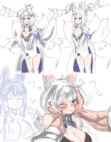 Commander Akagi And Kaga Azur Lane Drawn By Hey Taisyou Danbooru