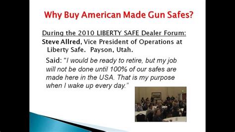 Why Buy American Made Gun Safes Youtube