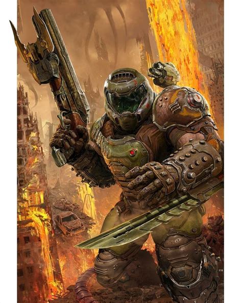 Doom играИгрыdoom Eternalharryosborn Art Epic Art Amazing Art