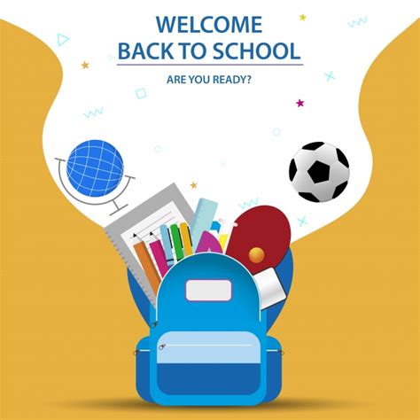 Welcome Back Vector Hd Images Welcome Back To School Vector