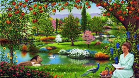 Bible Garden Paradise Pictures Garden Of Eden