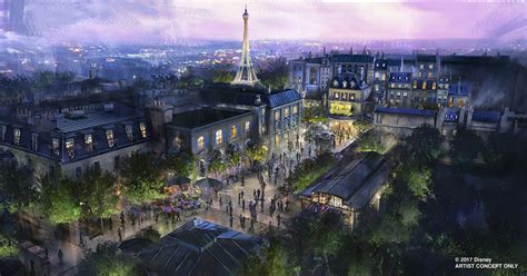 Ratatouille Ride Coming To Epcot In New Area Behind The Eiffel Tower In