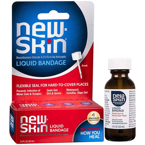 Moberg Pharma North America New Skin Liquid Bandage 1 Oz Beauty