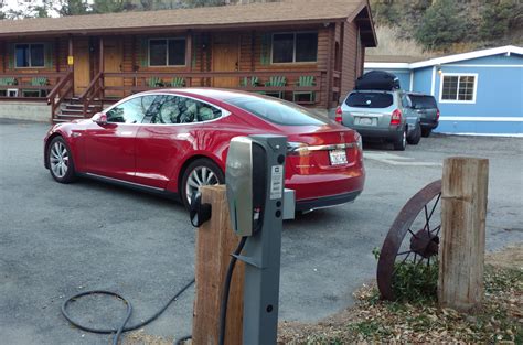 Tesla Supercharger Electric Car Charging Sites In Ca Surge Photos