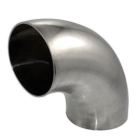 Short Radius Stainless Steel Elbow Pipe Bend Angle 90 Degree Nominal