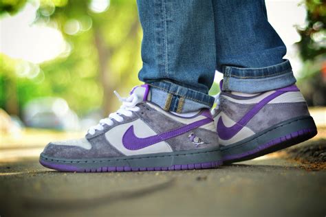 Nike Sb Dunk Low ‘purple Pigeon By Cherrymike Sweetsoles