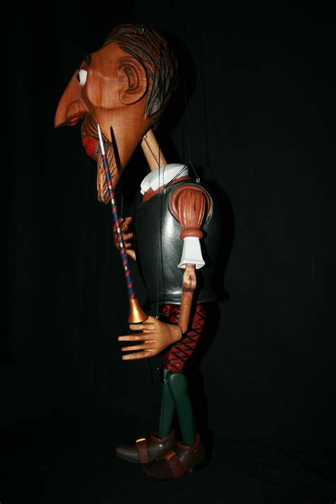 Don Quixote A Lime Wood Hand Carved Marionette Cms In Height Hand Carved Carving Wooden