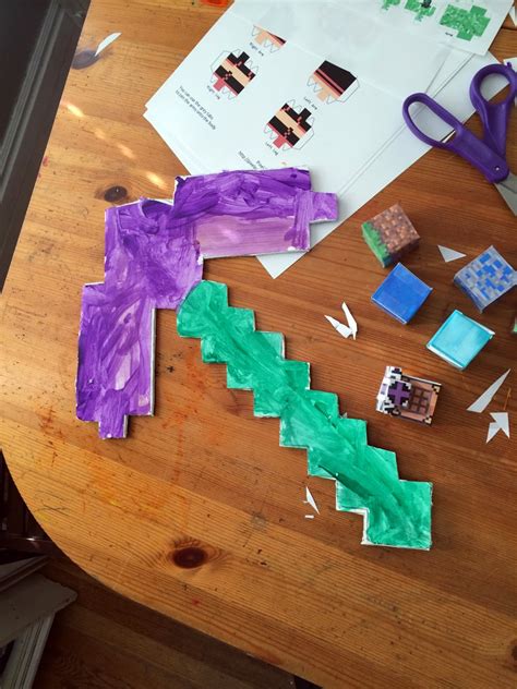 Living Our Own Lives Minecraft Papercrafts