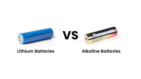 Lithium Vs Alkaline Batteries Ultimate Guide By Redway Battery