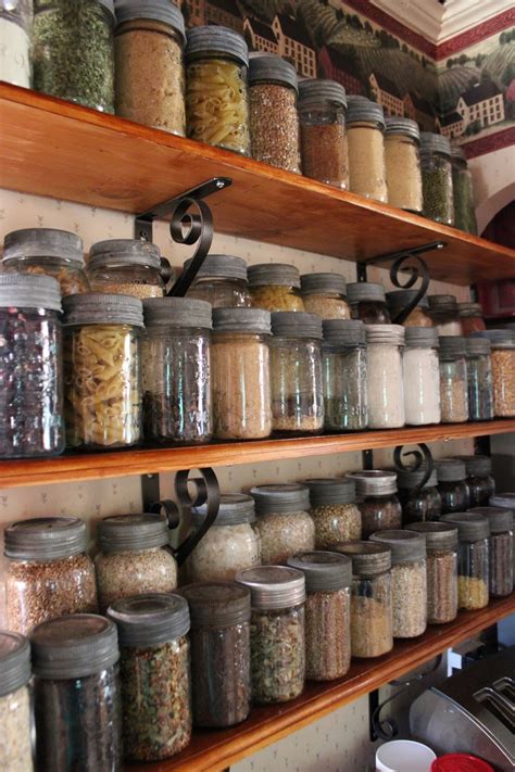 Kitchen shelf ideas for containers. Adventures in Country Living at Shalom Engedi Farm: My new ...
