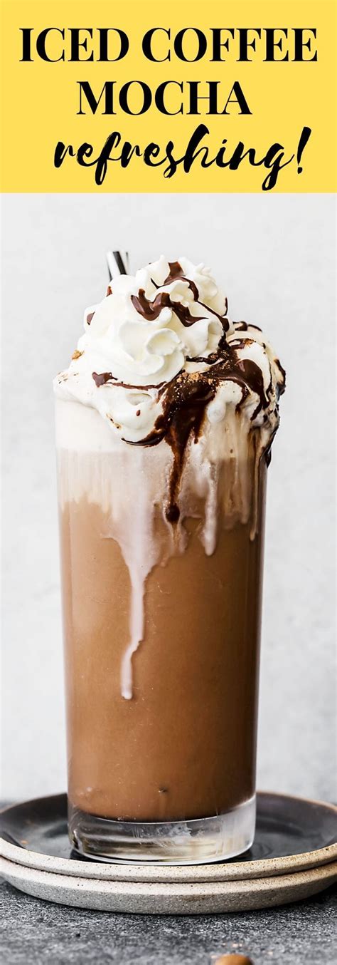This Iced Coffee Mocha Is So Delicious Learn How To Make An Iced