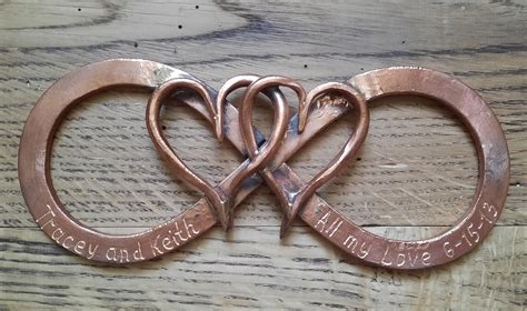 Th Anniversary Gift Copper Anniversary Gifts Personalized Etsy