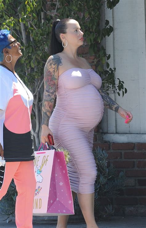 Pregnant Amber Rose Out In Studio City Hawtcelebs