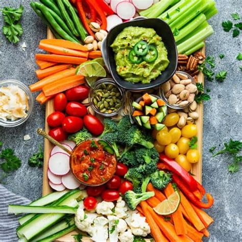 Vegetable Platter Life Made Sweeter